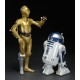 STAR WARS ARTFX C 3PO AND R2 D2