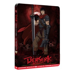 BERSERK TRILOGIA CINEMATOGRA STEEL DVD