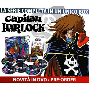 CAPITAN HARLOCK PRIMA SERIE BOX DVD