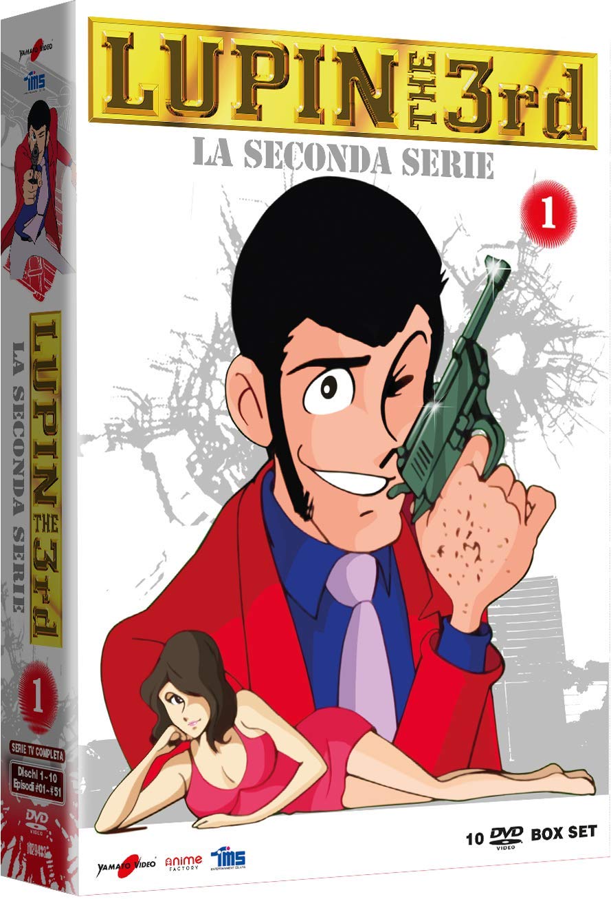 LUPIN III SECONDA SERIE BOX 01 DVD
