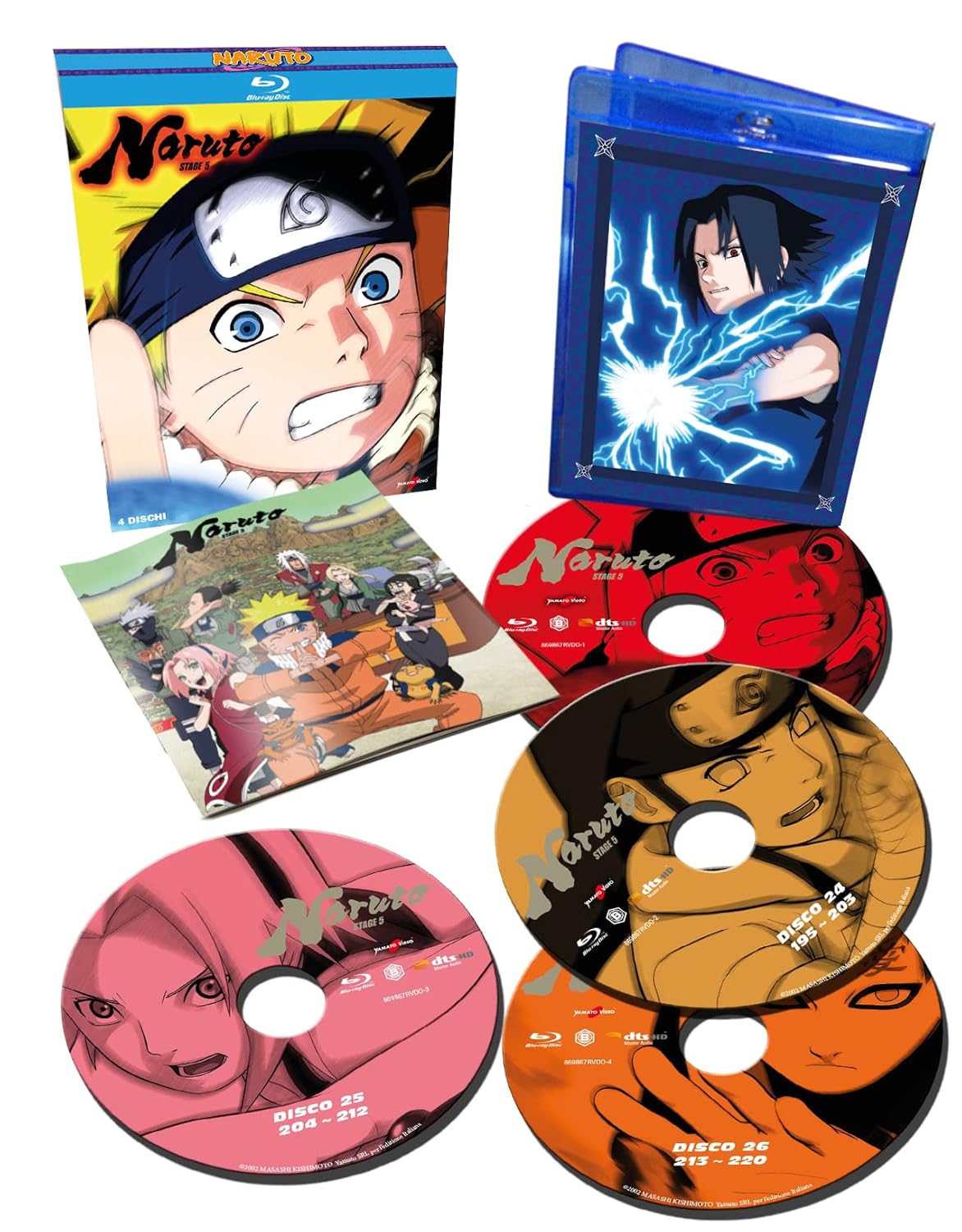 NARUTO QUINTA STAGIONE BOX BD