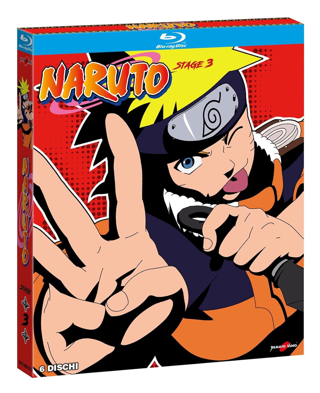 NARUTO TERZA STAGIONE BOX BD