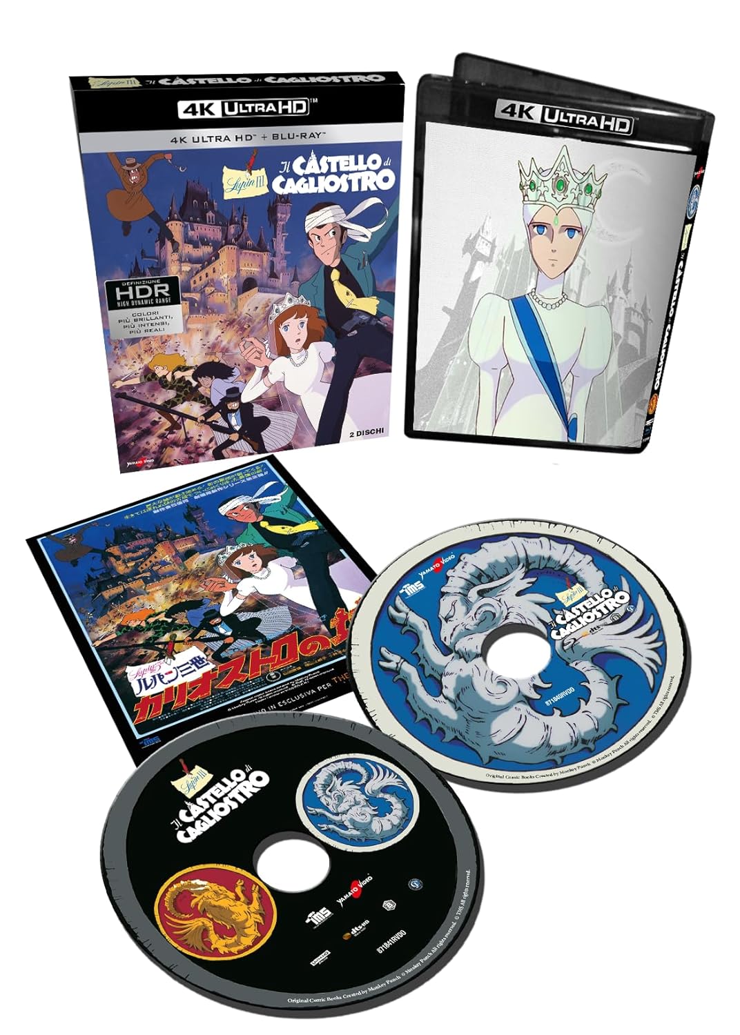 LUPIN IL CASTELLO DI CAGLIOSTRO 4K NEW