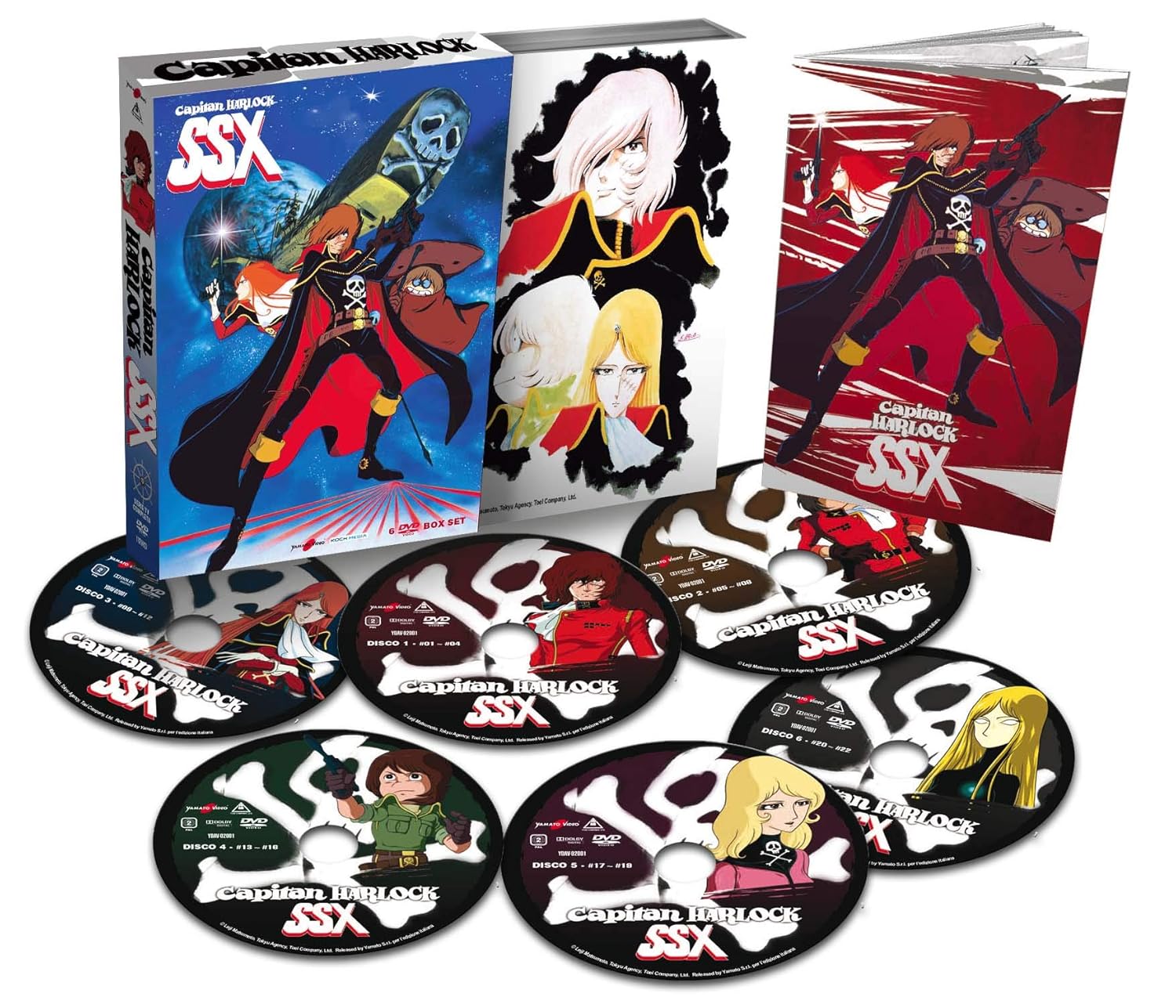 CAPITAN HARLOCK SSX BOX