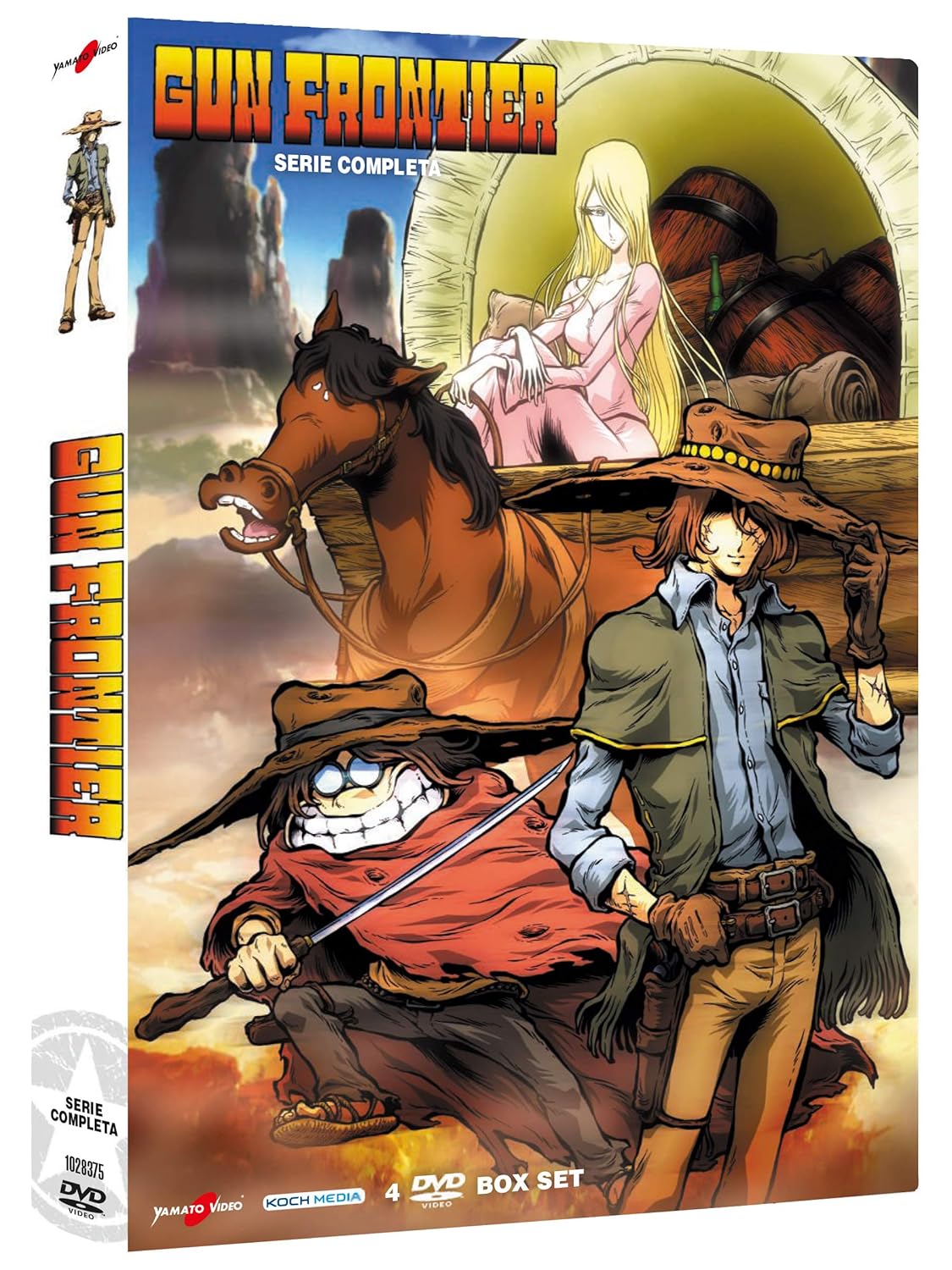GUN FRONTIER BOX DVD SERIE COMPLETA