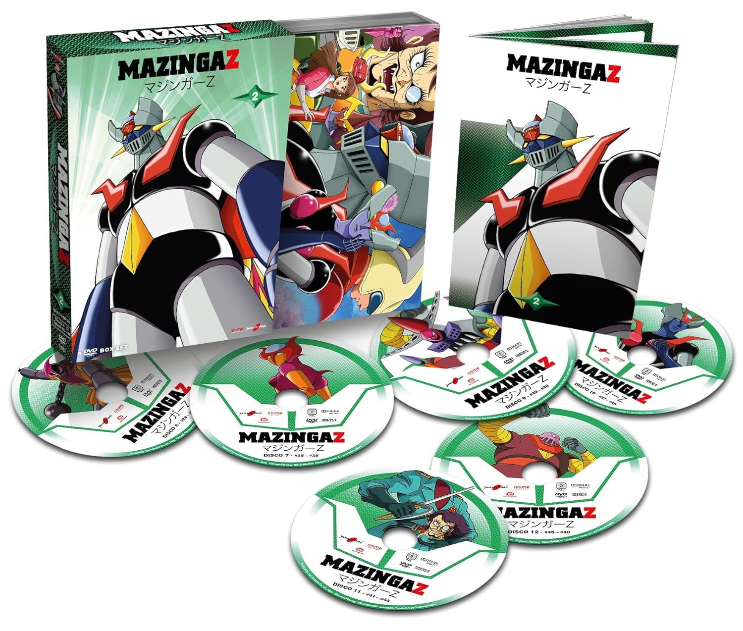 MAZINGA Z NEW ED BOX 2 DVD