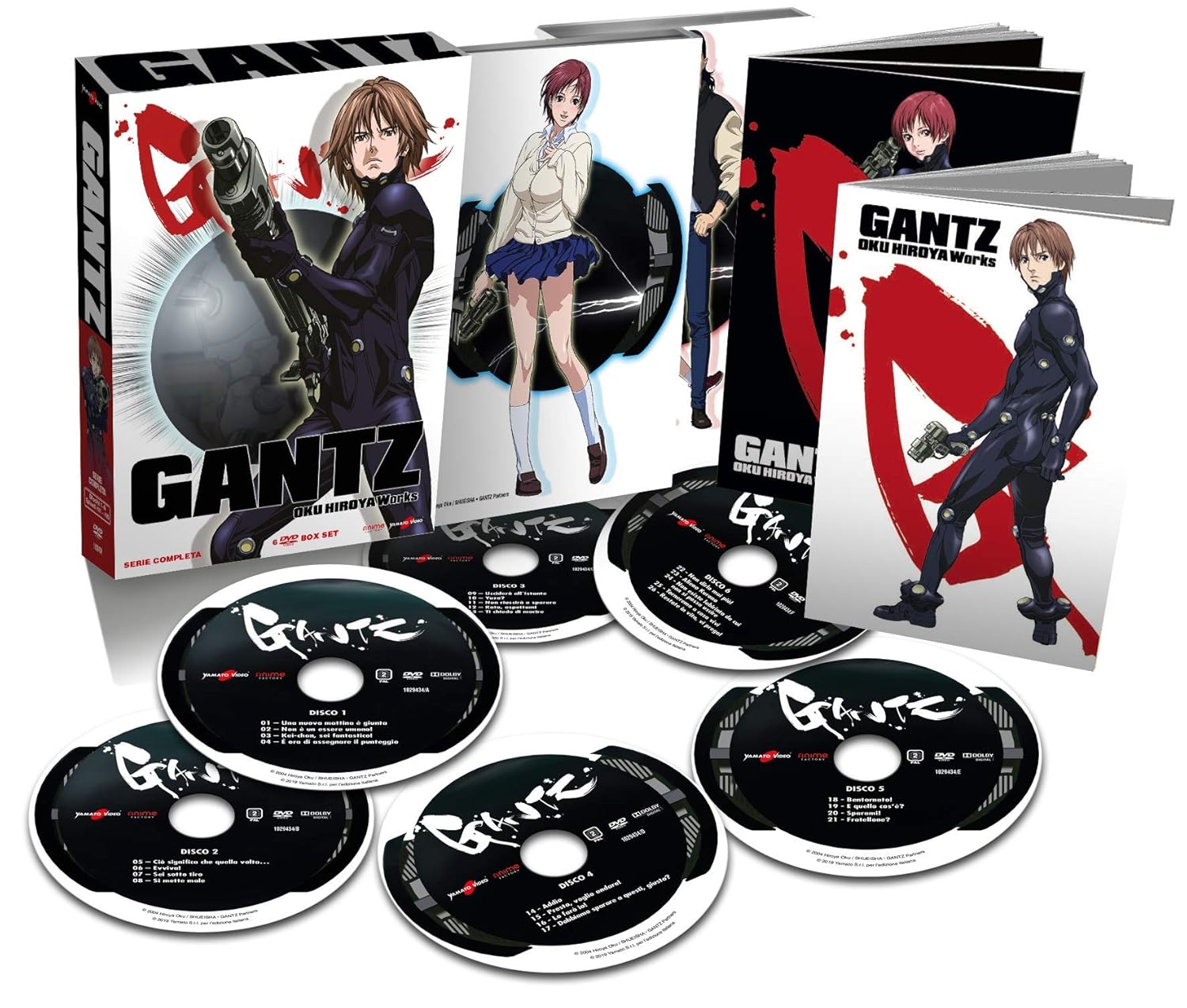 GANTZ DVD BOX SERIE COMPLETA