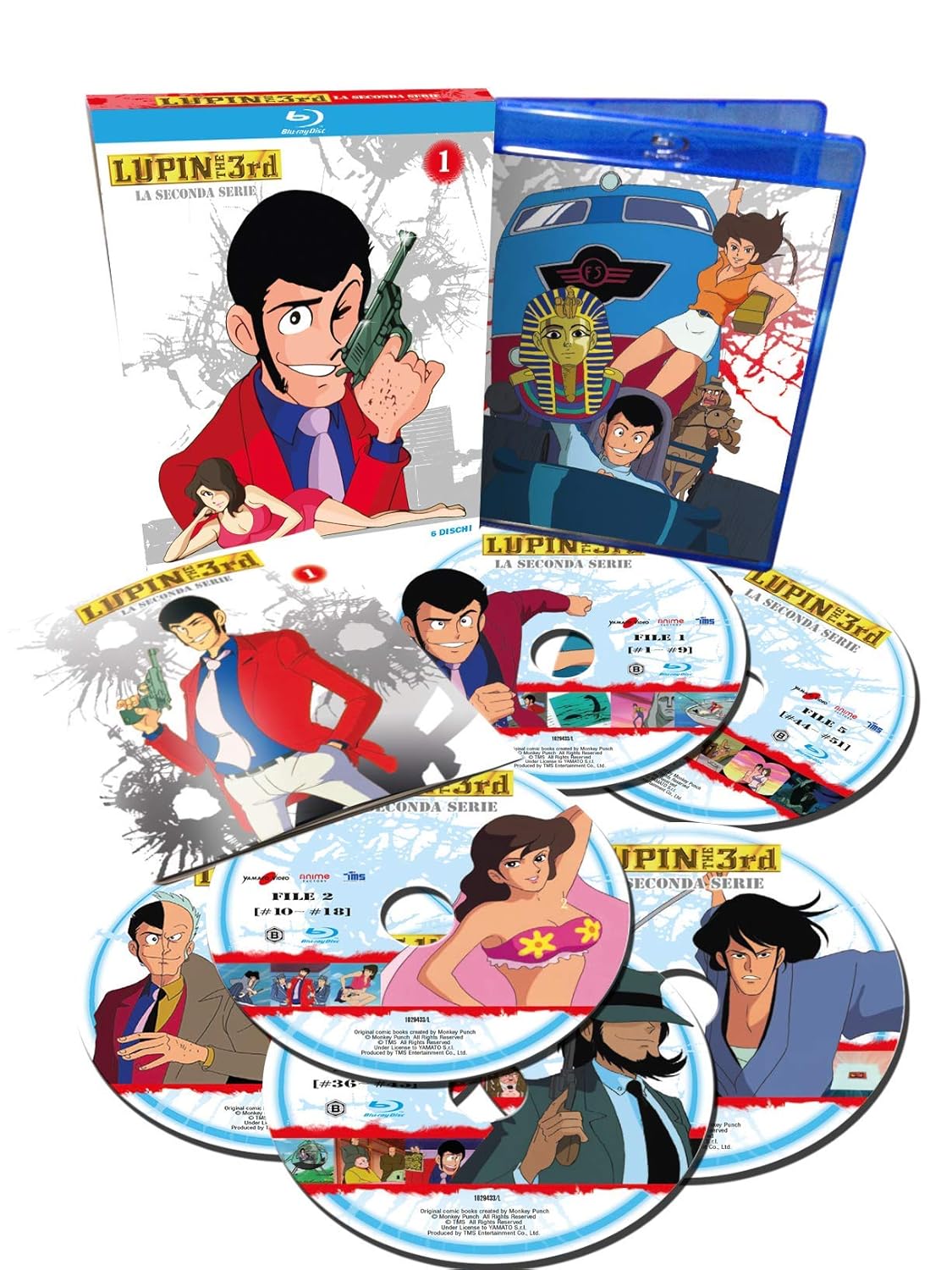 LUPIN III SECONDA SERIE BOX 01 BD