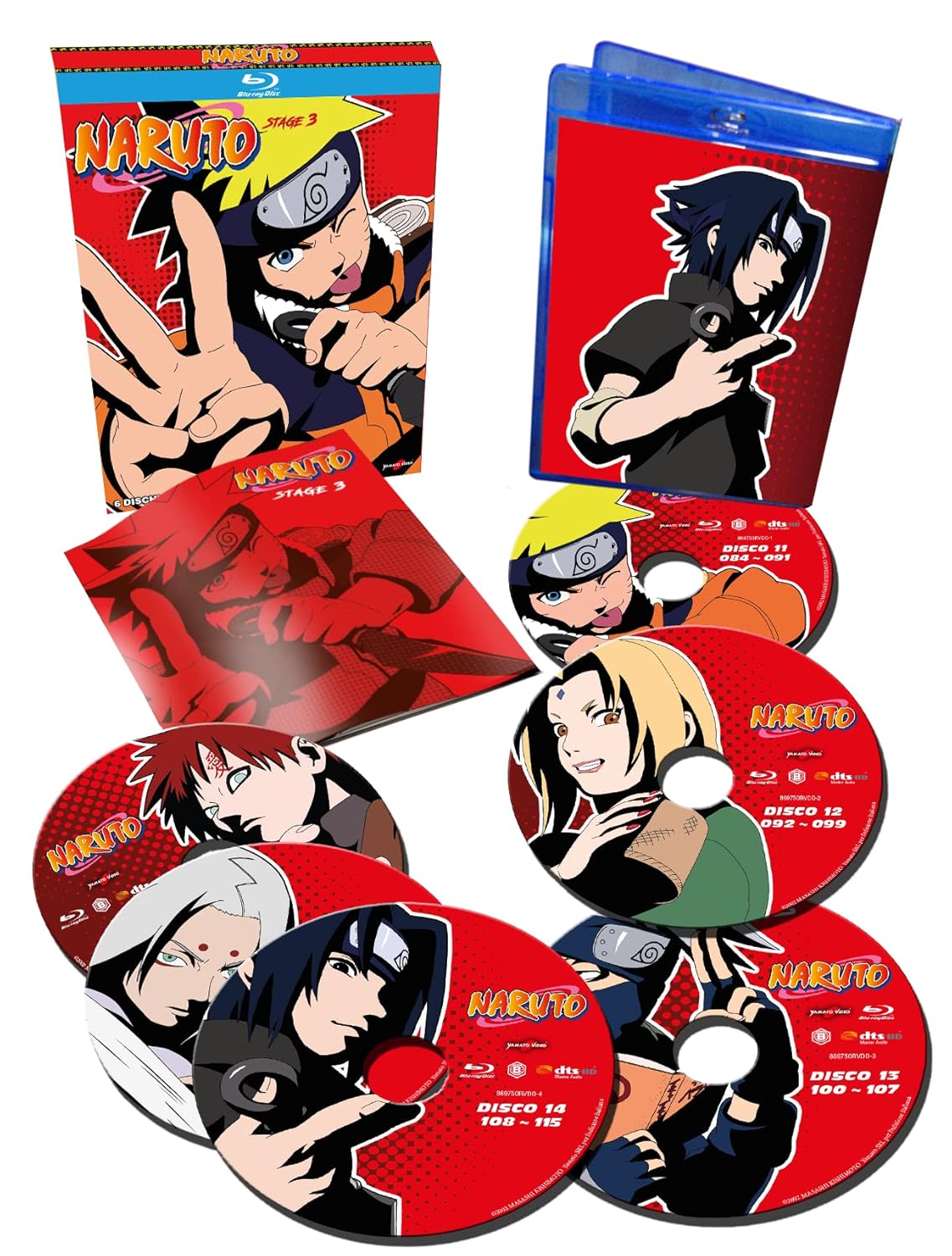 NARUTO TERZA STAGIONE BOX BD