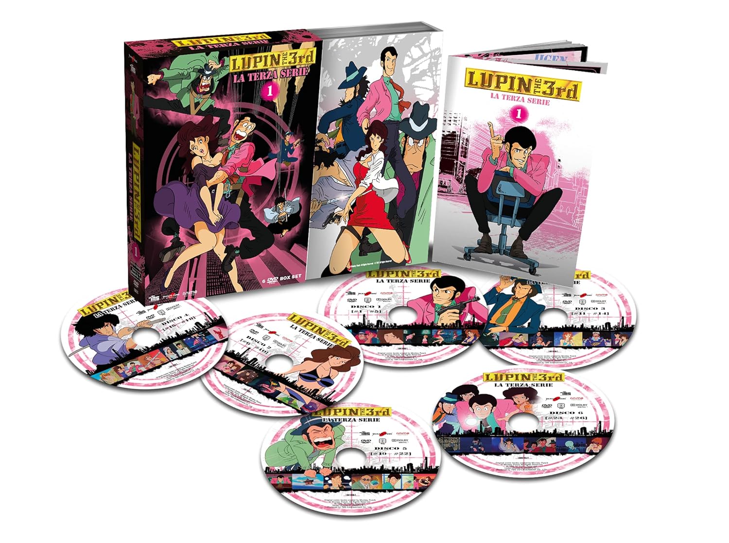 LUPIN III TERZA SERIE BOX 01 DVD