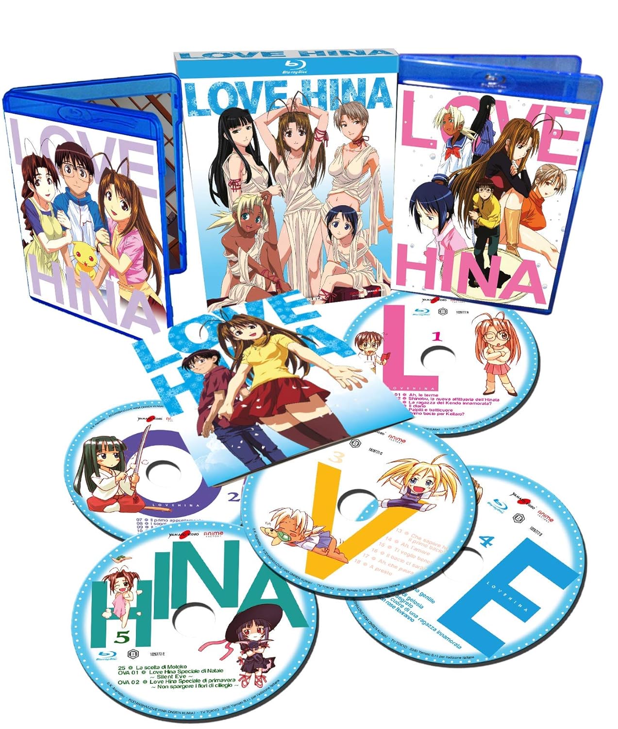 LOVE HINA LA SERIE TV E SPECIAL BLURAY