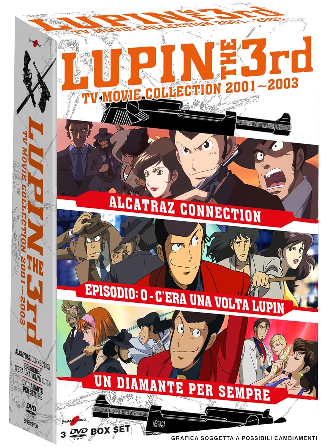 LUPIN MOVIE COLLECTION 2001 2003 DVD