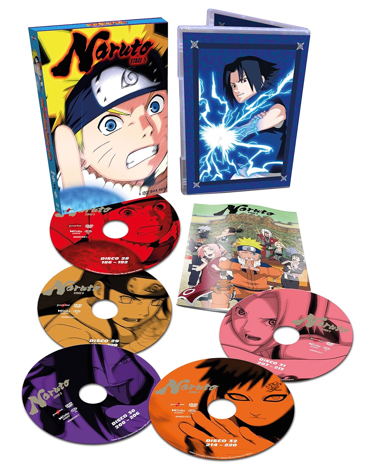 NARUTO QUINTA STAGIONE BOX DVD