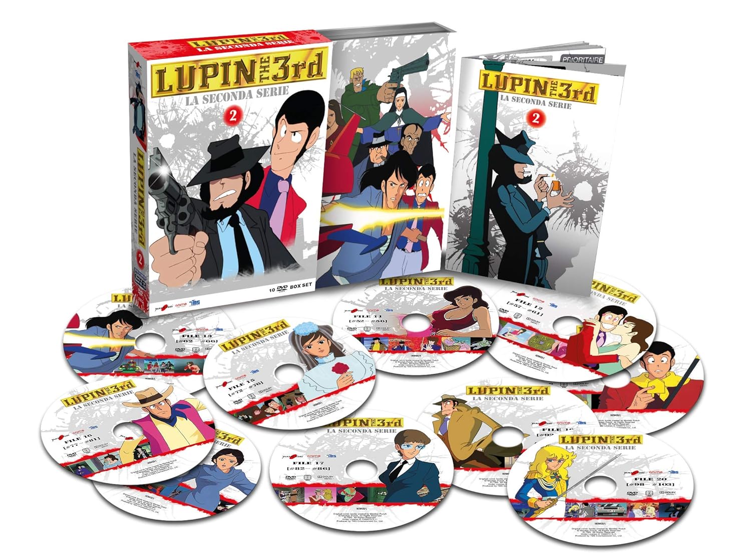 LUPIN III SECONDA SERIE BOX 02 DVD