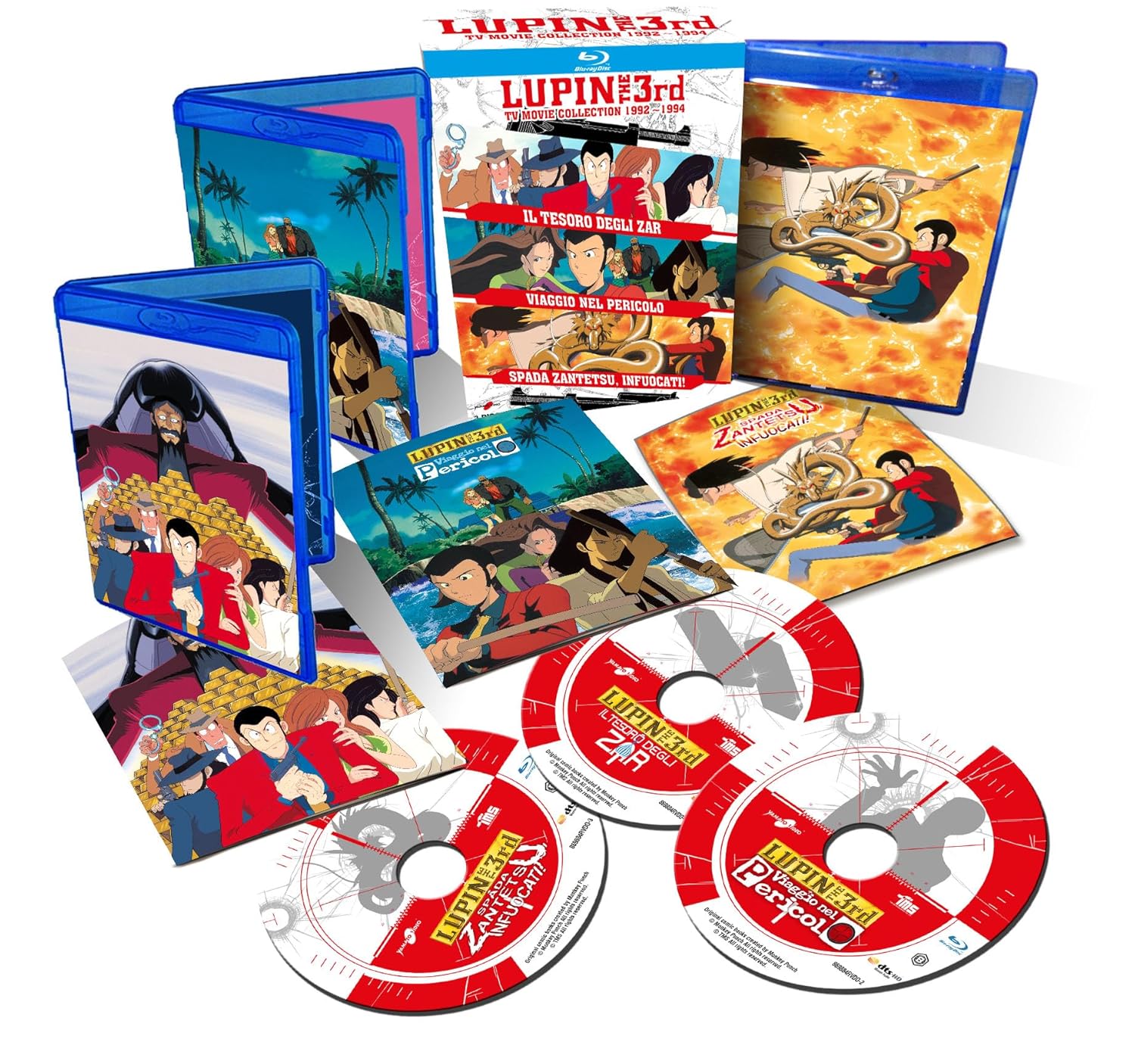 LUPIN III BOX FILM 1992 1994 BD