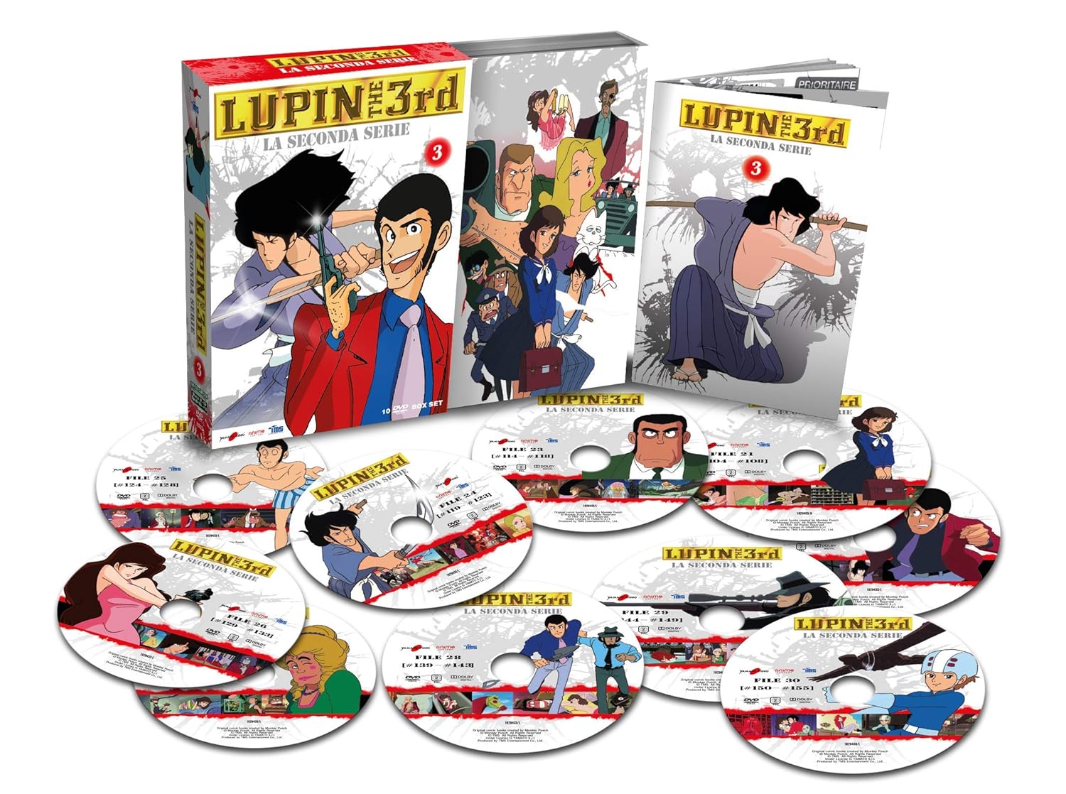 LUPIN III SECONDA SERIE BOX 03 DVD
