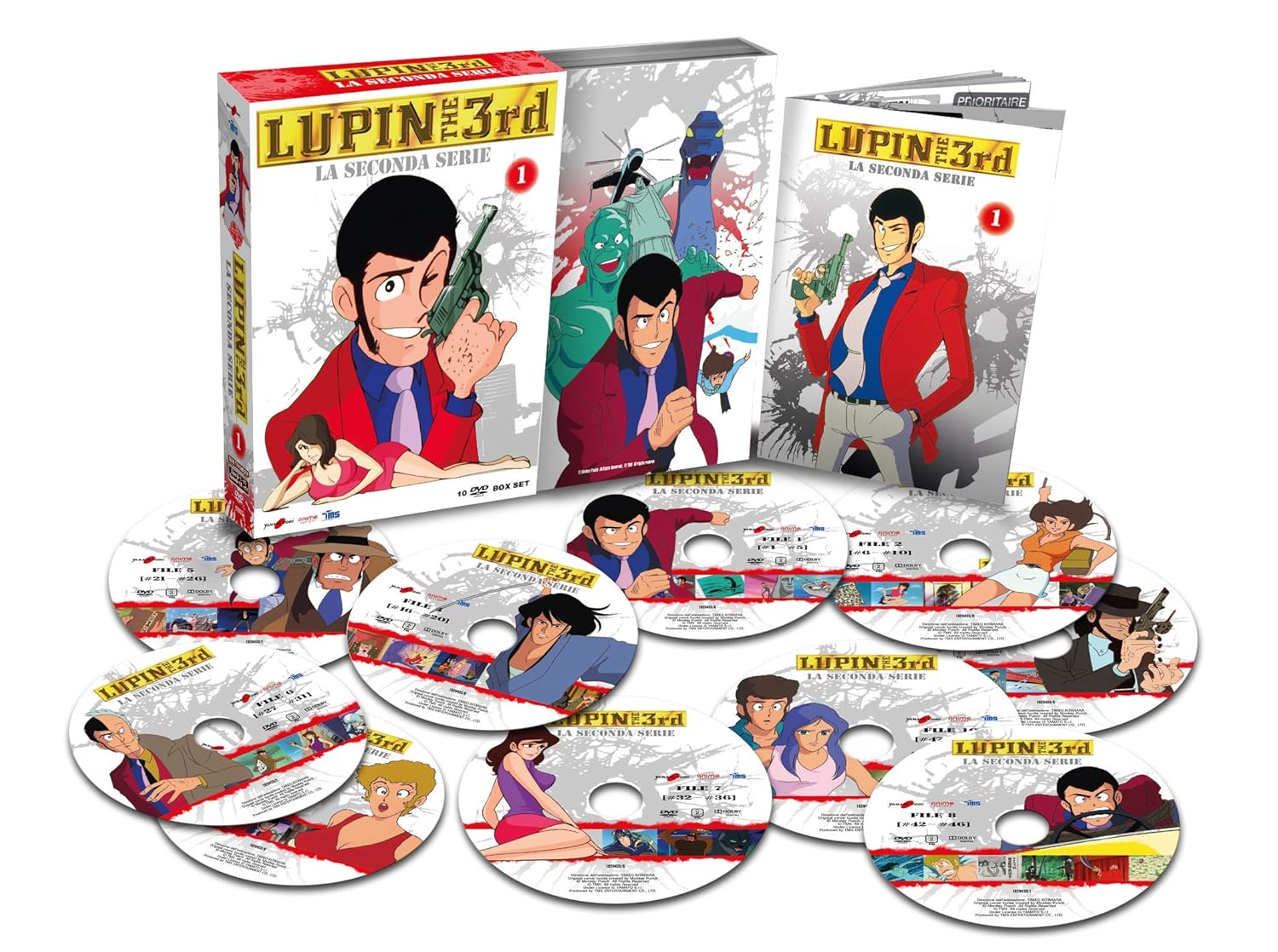 LUPIN III SECONDA SERIE BOX 01 DVD