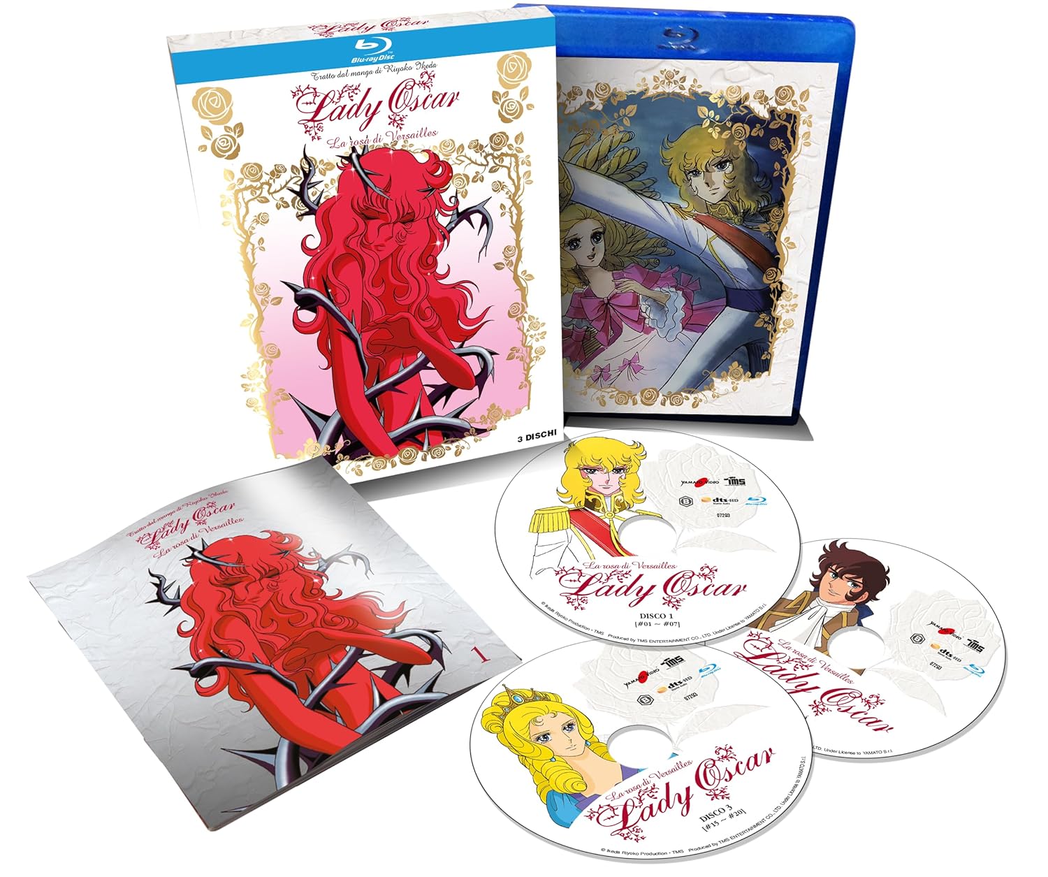 LADY OSCAR BOX 1 BLURAY STANDARD EDITION