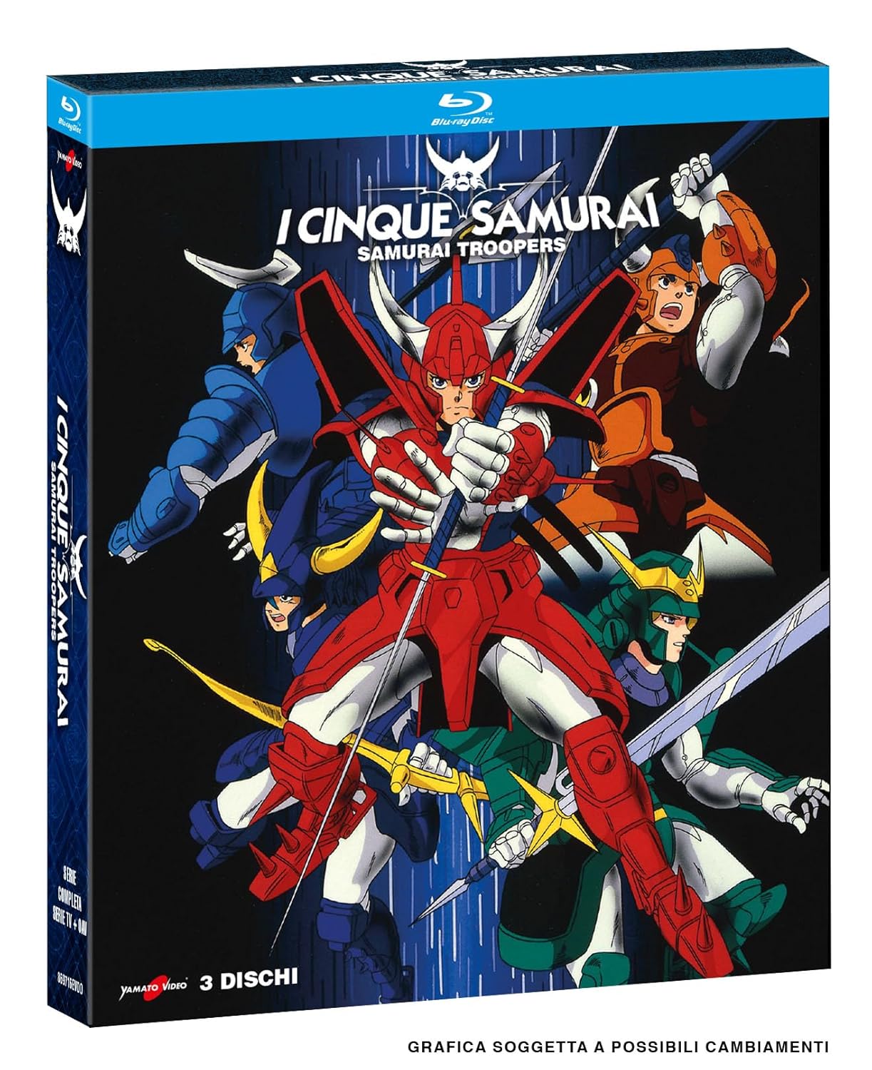 CINQUE SAMURAI NEW ED BOX 01 BLURAY