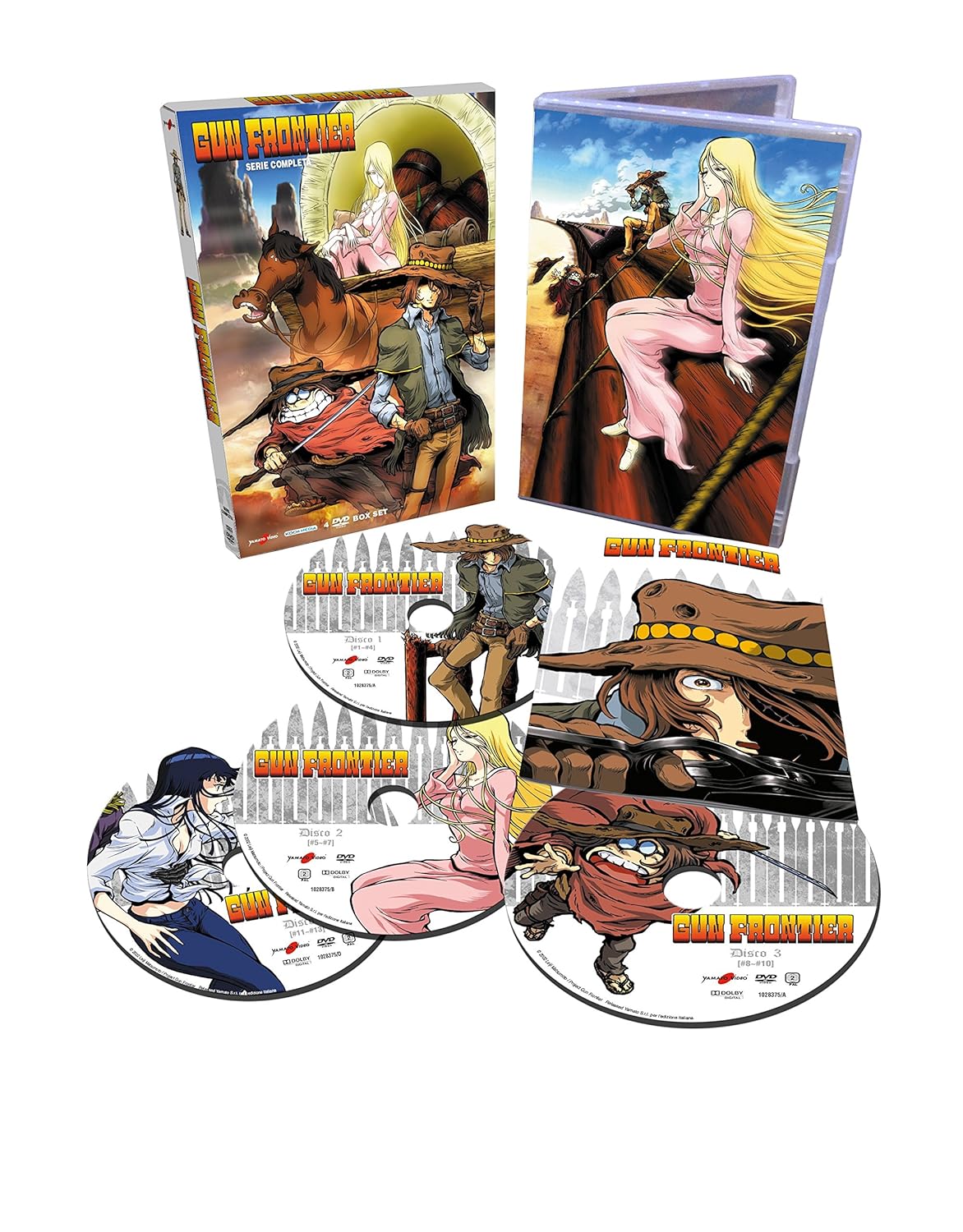 GUN FRONTIER BOX DVD SERIE COMPLETA
