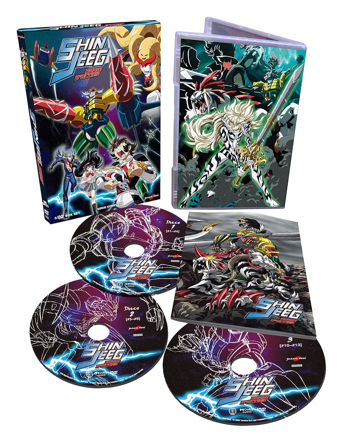 SHIN JEEG NEW EDITION BOX DVD
