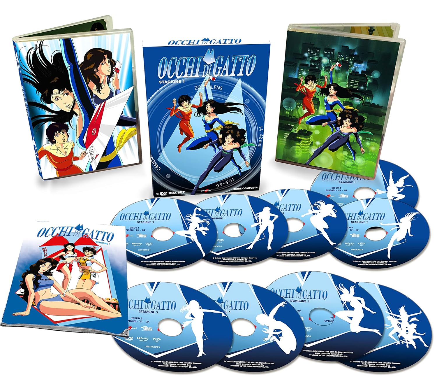 OCCHI DI GATTO PRIMA STAGIONE BOX 1 DVD
