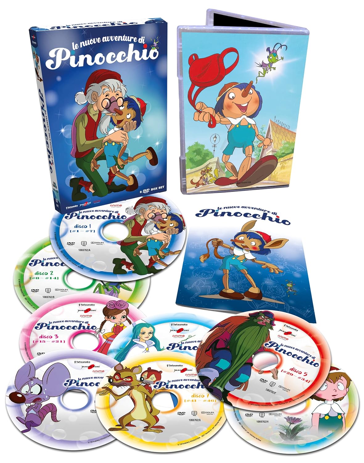PINOCCHIO NEW ED DVD SERIE COMPLETA