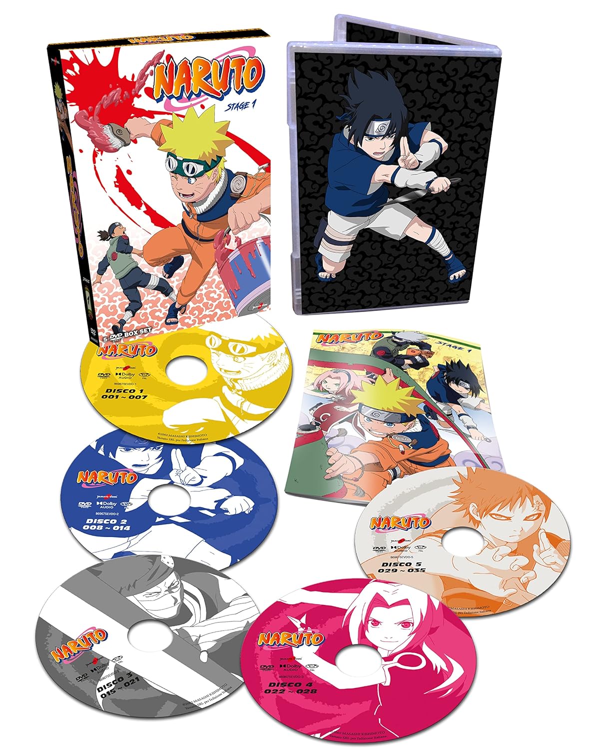 NARUTO PRIMA STAGIONE BOX DVD