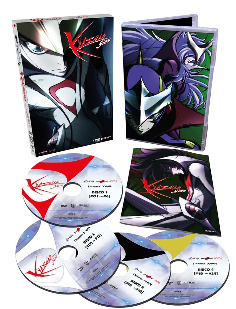 KYASHAN SINS SERIE COMPLETA DVD