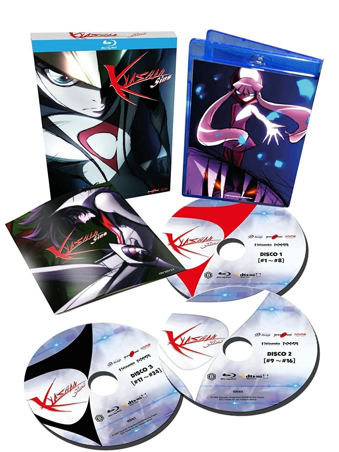 KYASHAN SINS SERIE COMPLETA BD