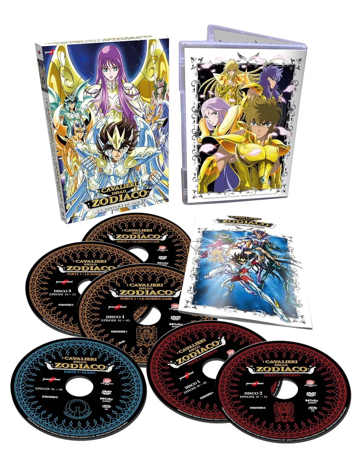 CAVALIERI DELLO ZODIACO CAPITOLI ADE DVD