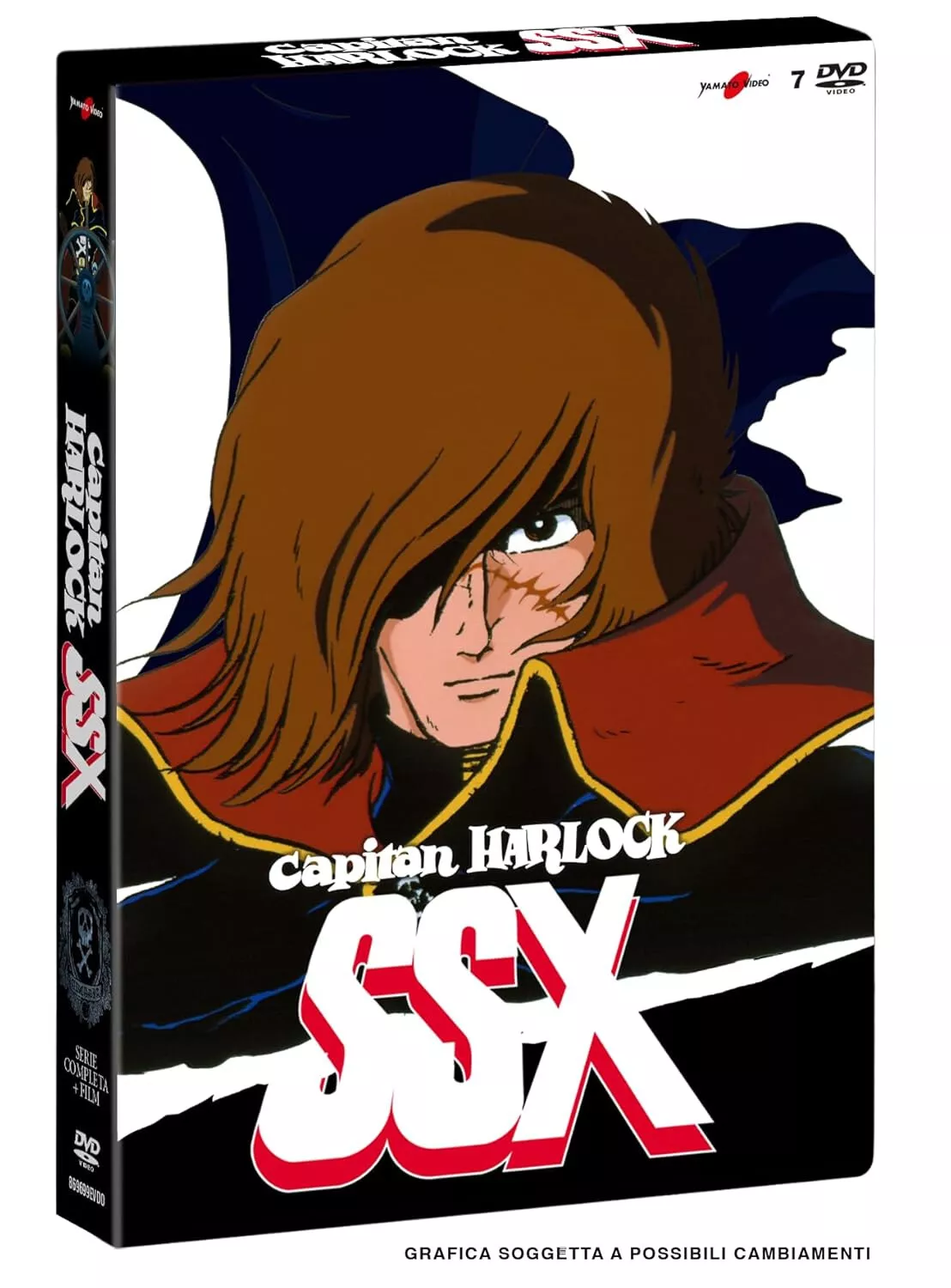 CAPITAN HARLOCK SSX SERIE E FILM N.E.DVD