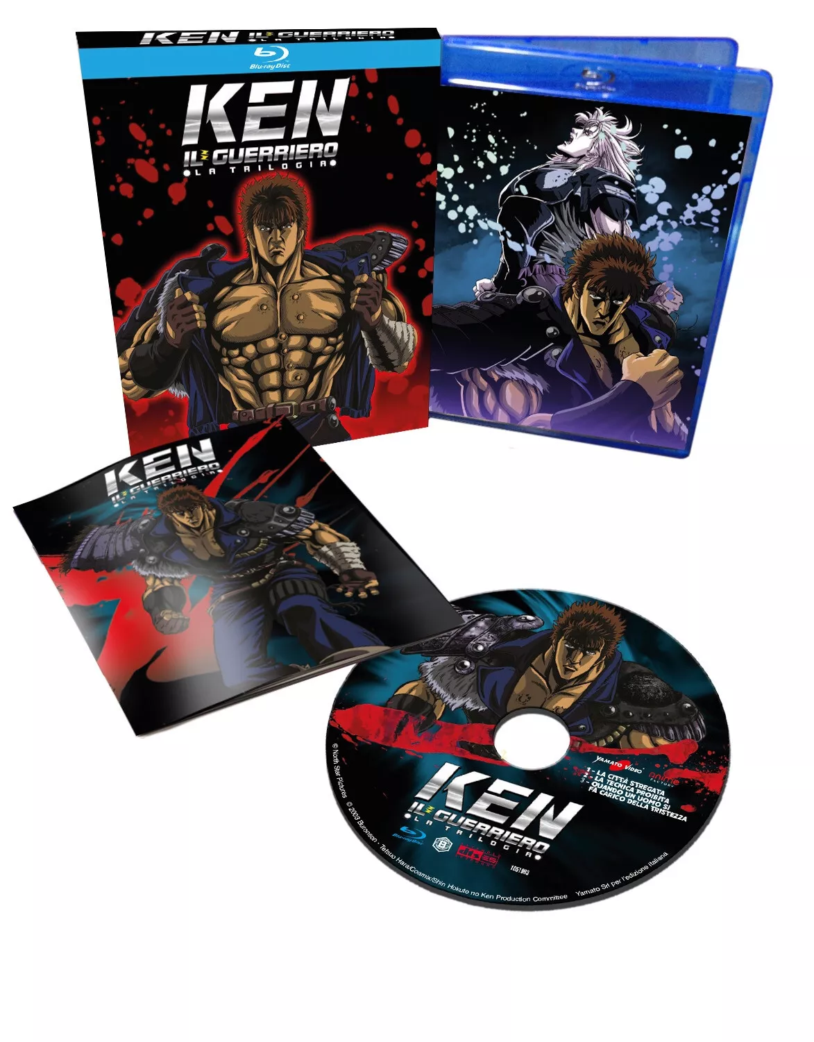 KEN IL GUERRIERO TRILOGIA BLURAY