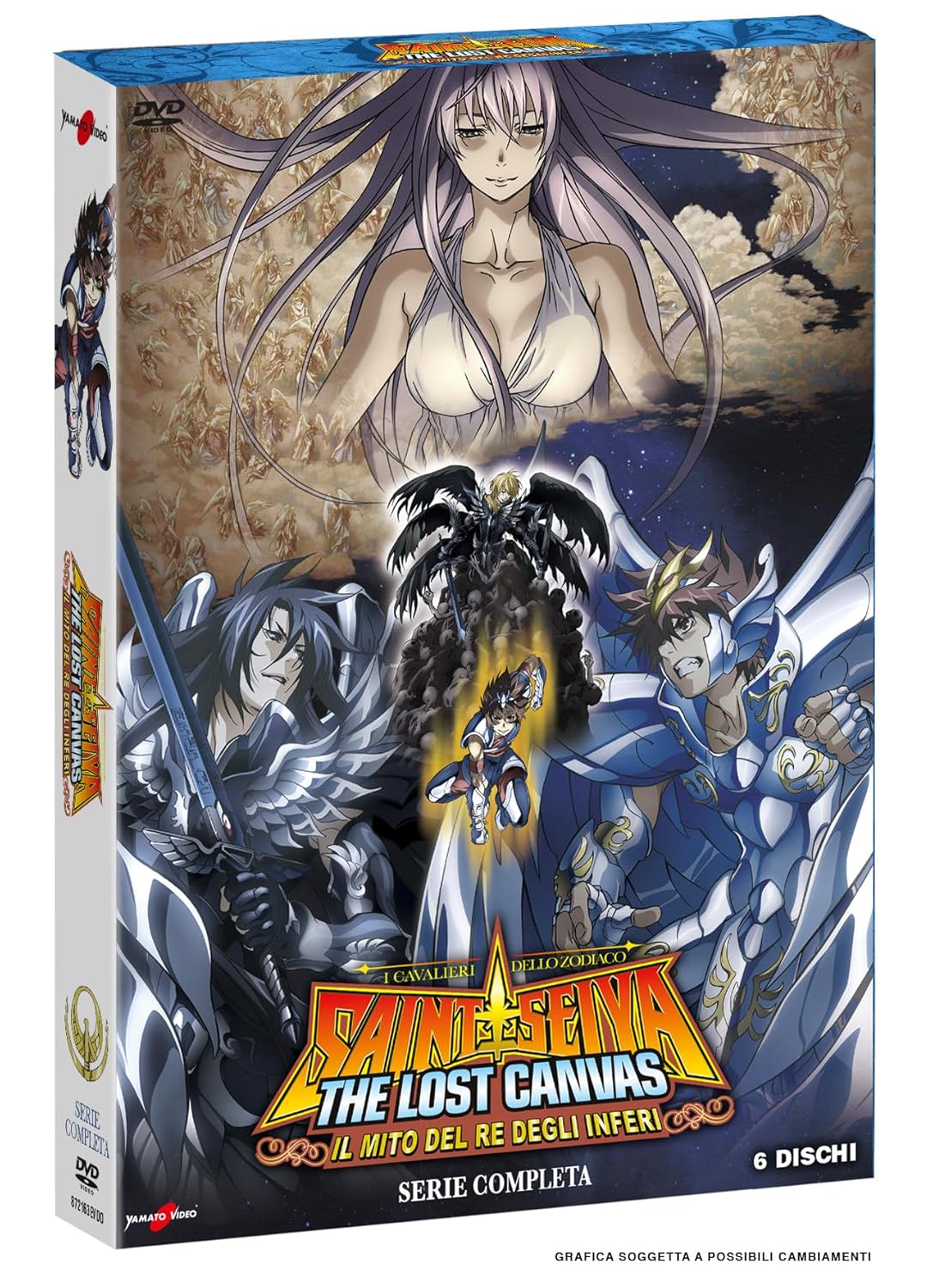 SAINT SEIYA LOST CANVAS BOX DVD NEW ED
