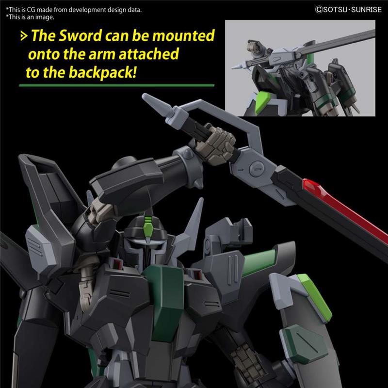 HG GUNDAM BLACK KNIGHT SQUAD RUD RO A