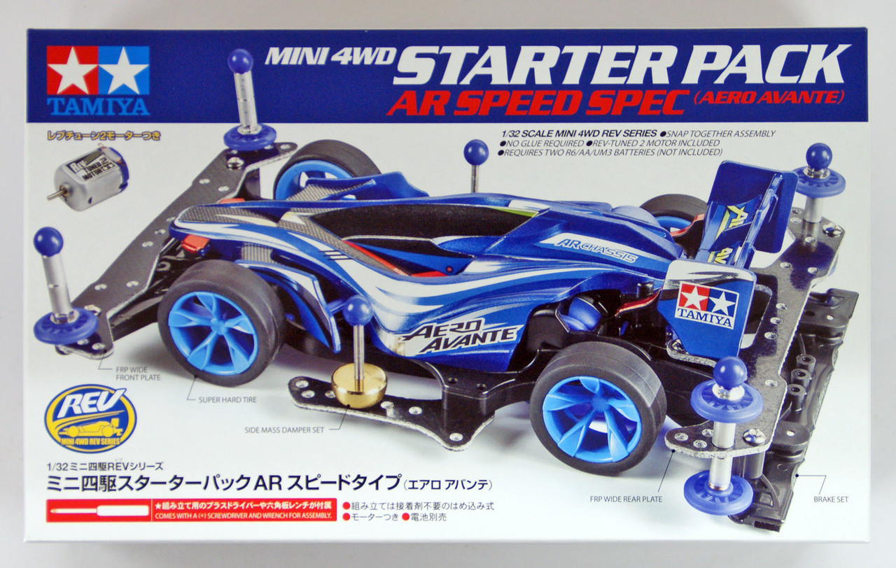 MINI 4WD STARTER PACK AVANTE TELAIO AR