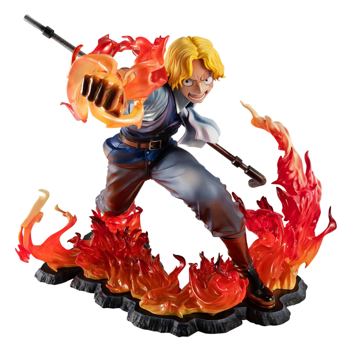 Sabo Fire Fist Inheritance Ver Portrait of Pirates One Piece Limited Edition Figure