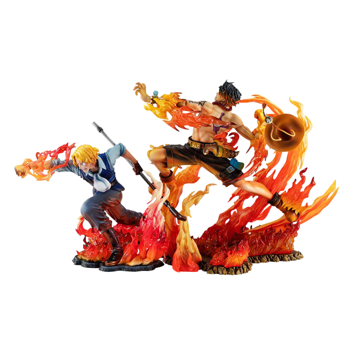 Sabo Fire Fist Inheritance Ver Portrait of Pirates One Piece Limited Edition Figure