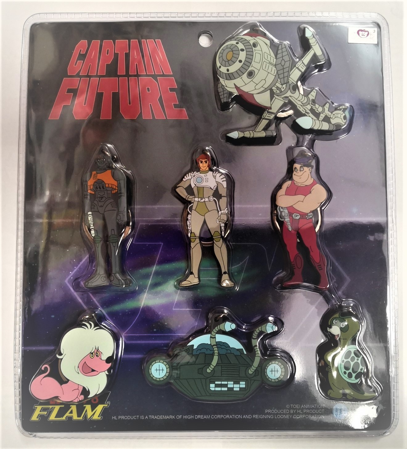 CAPITAN FUTURO SET PORTACHIAVI