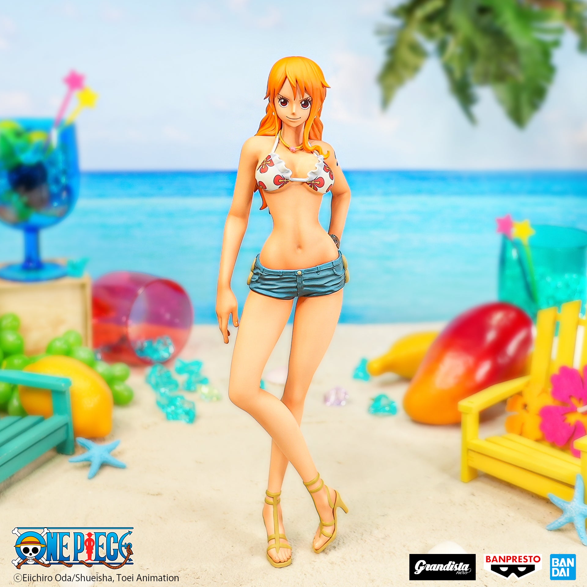 ONE PIECE GRANDISTA NERO NAMI FIGURE