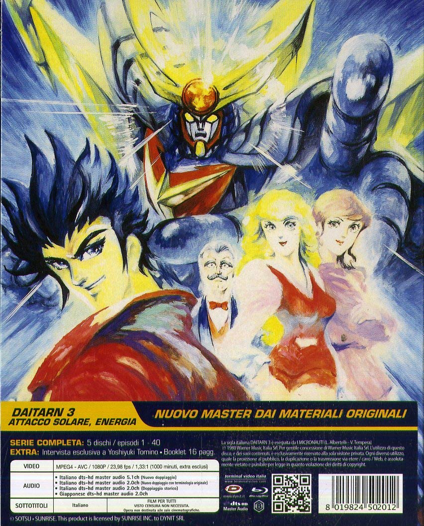 DAITARN III SERIE COMPLETA BLURAY