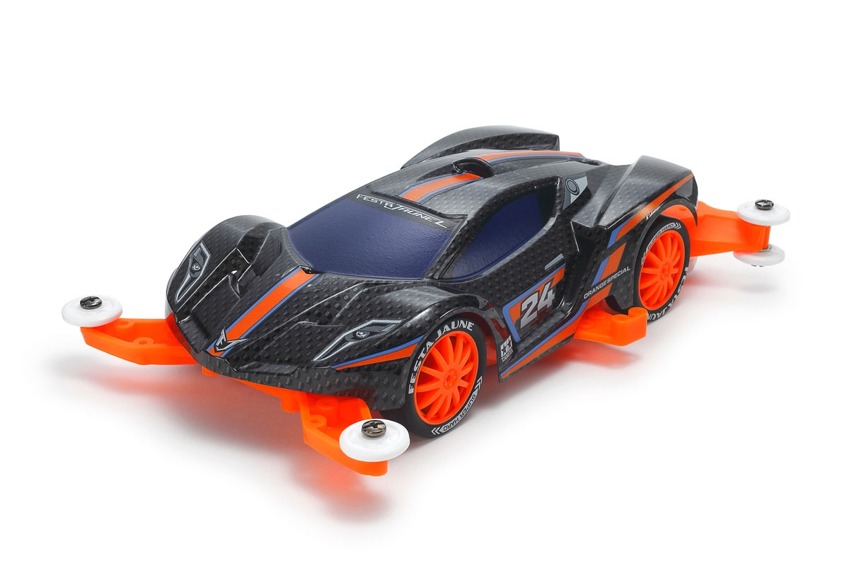 MINI 4WD FESTA JAUNE L ORANGE SPECIAL