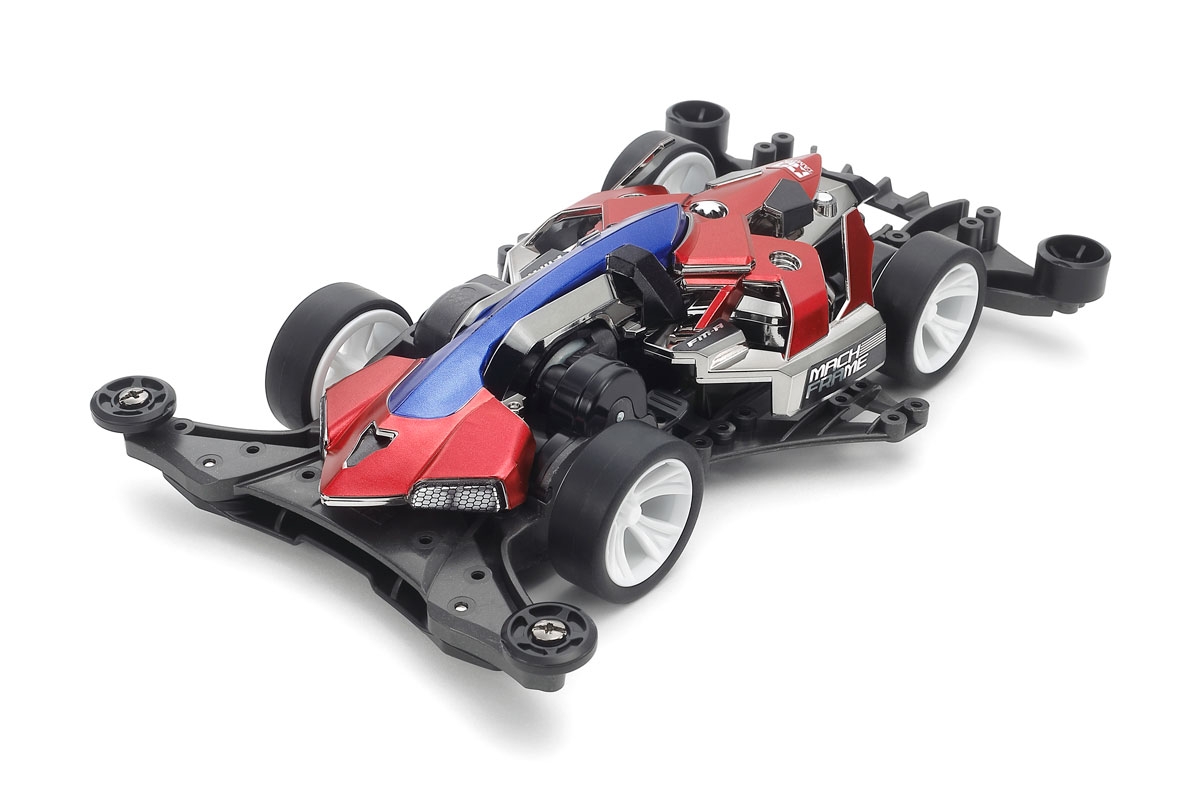 MINI 4WD MACH FRAME BLACK METTALIC BOX