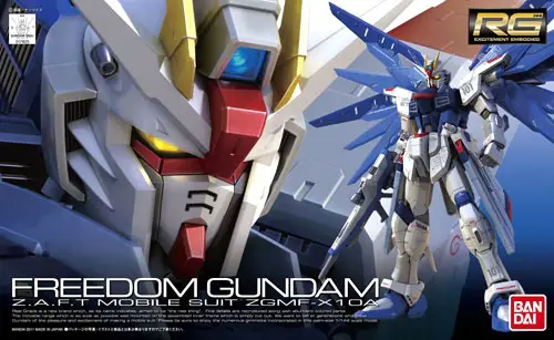 RG #05 ZGMF-X10A Freedom Gundam