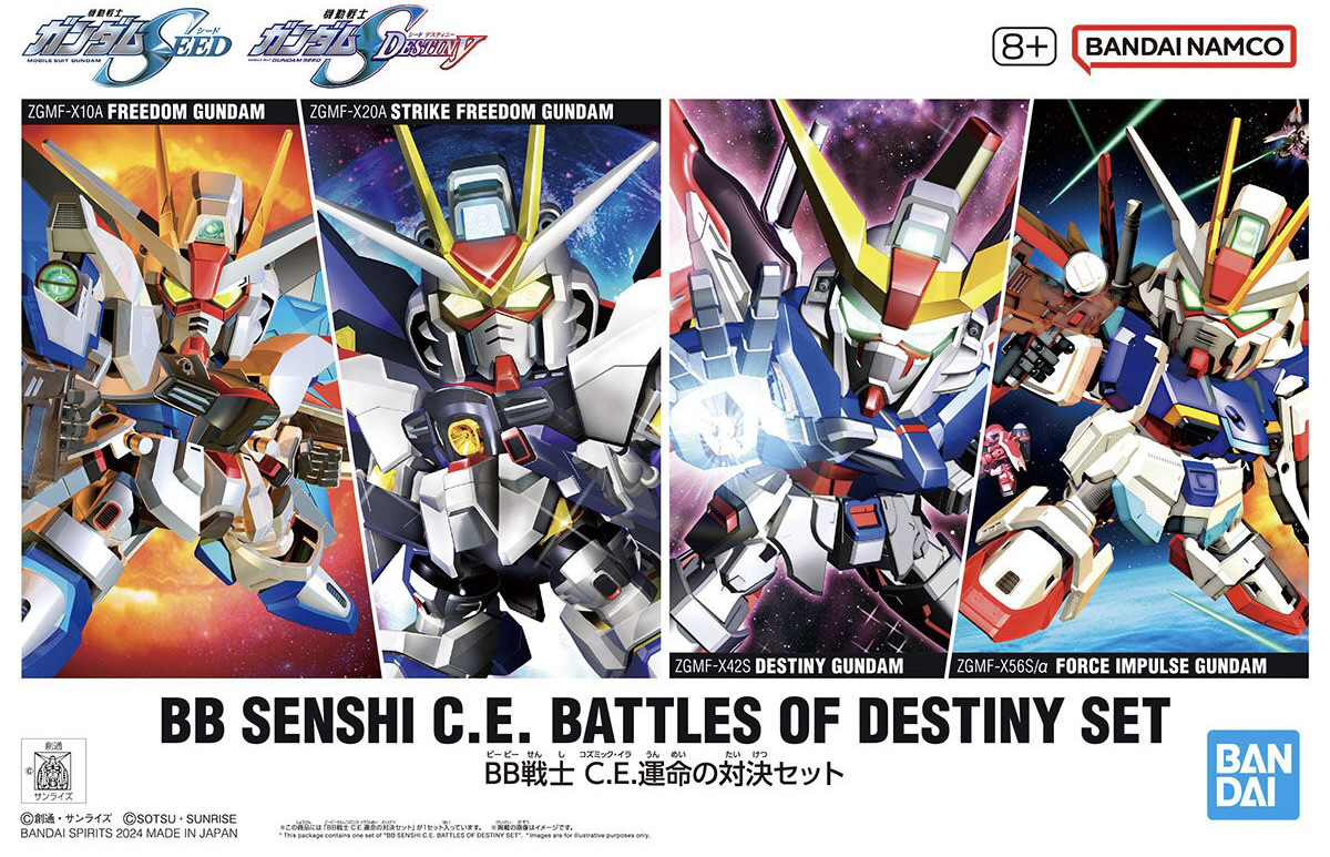BB SENSHI CE BATTLES OF DESTINY SET