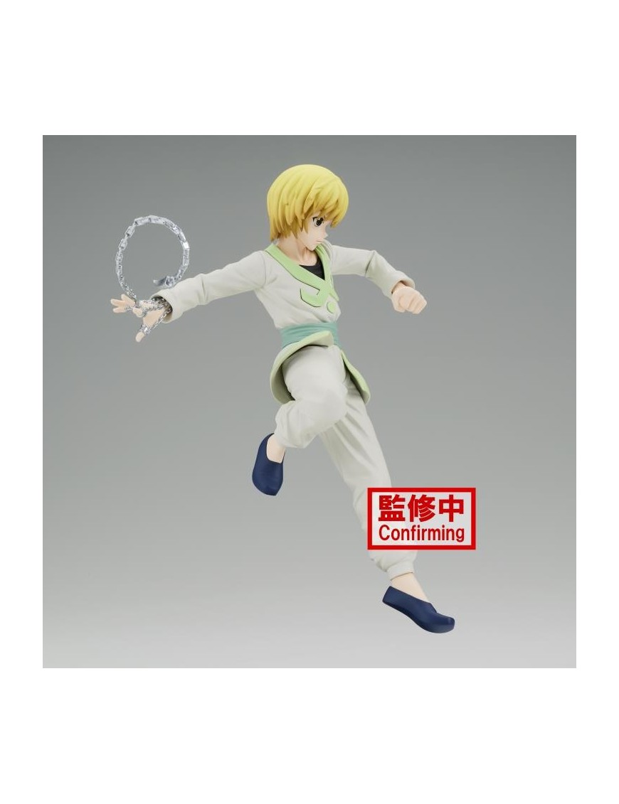 Figura Kurapika de 14cm, lindo Anime HUNTER x HUNTER, adornos en miniatura de PVC, modelo de