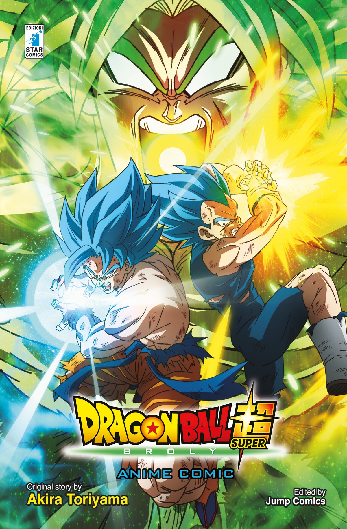 DRAGON BALL SUPER BROLY ANIME COMICS