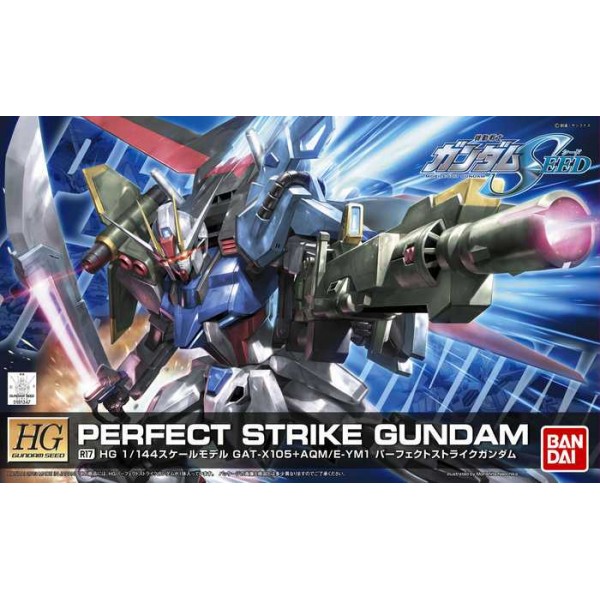 HG 1/144 Mobile Suit Gundam GAT-X105+AQM/E-YM1 Perfect Strike Gundam