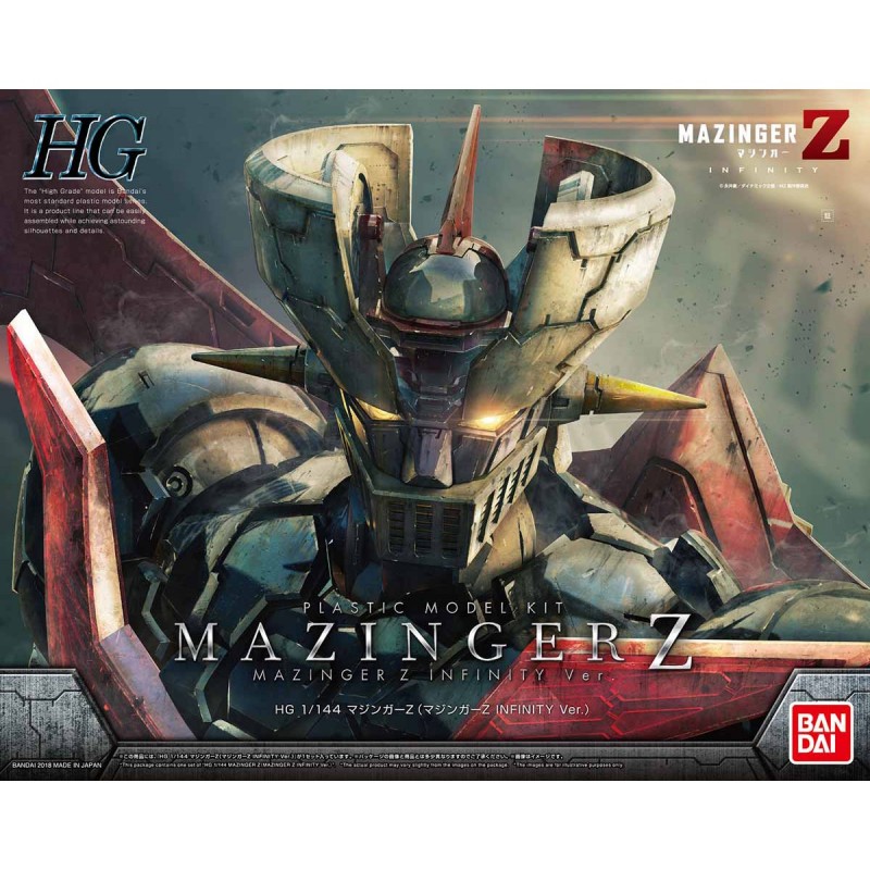 MAZINGER Z INFINITI PLASTIC MODEL KIT