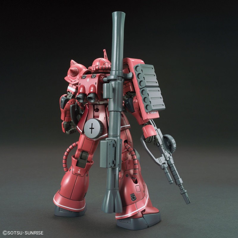 1A144 HG ZAKU II MS 06S RED COMET VER